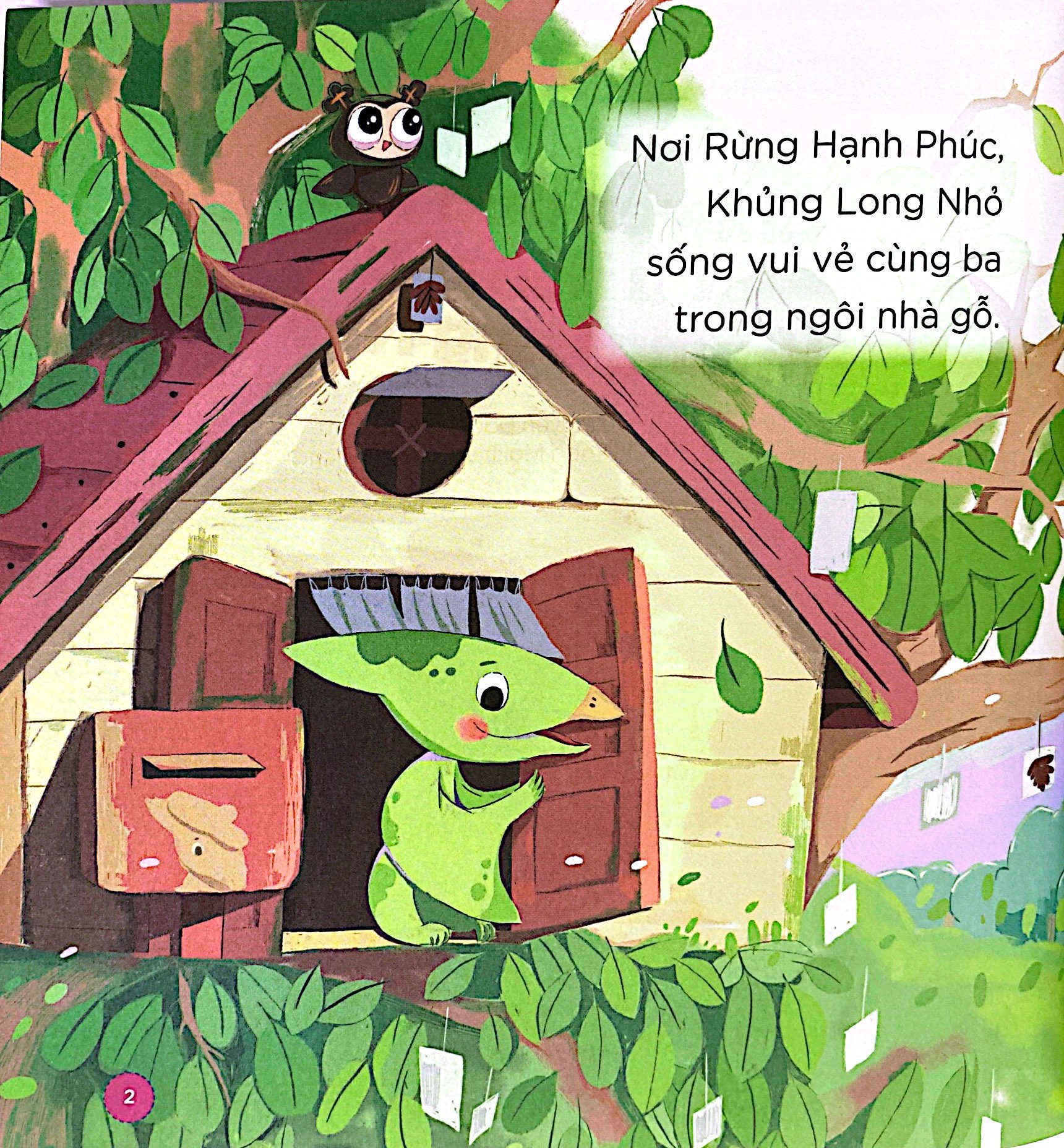 chuyện ở rừng hạnh phúc - chuyến đưa thư đầu tiên của khủng long nhỏ - Ảnh 3