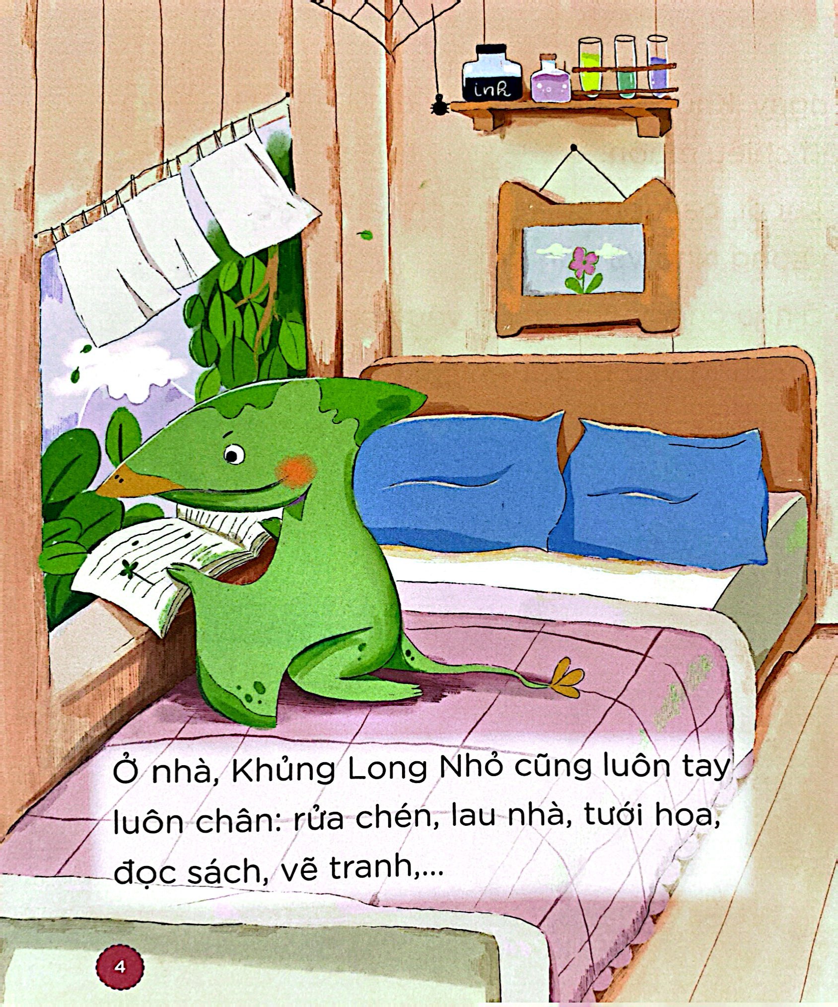 chuyện ở rừng hạnh phúc - chuyến đưa thư đầu tiên của khủng long nhỏ - Ảnh 5