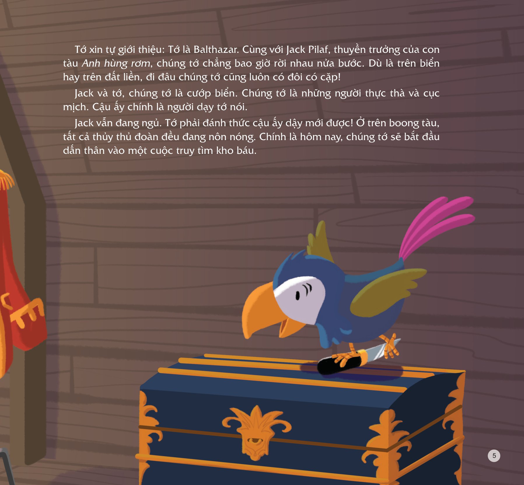 chuyến phiêu lưu đầu tiên của tớ - thế giới cướp biển - Ảnh 3