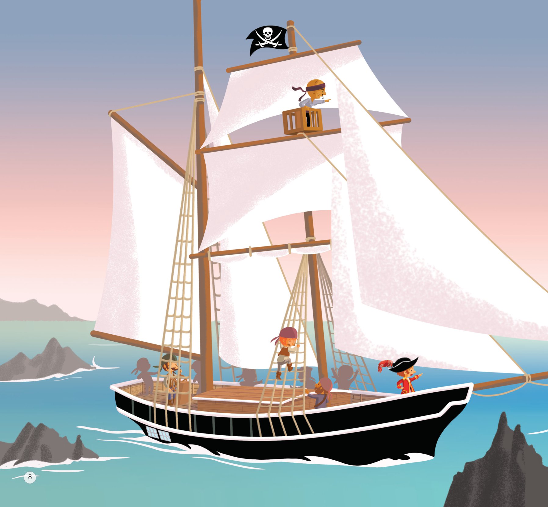 chuyến phiêu lưu đầu tiên của tớ - thế giới cướp biển - Ảnh 6