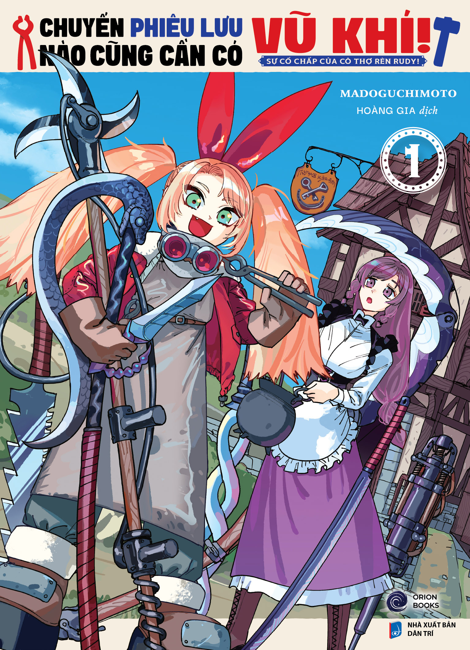 Chuyến Phiêu Lưu Nào Cũng Cần Có Vũ Khí! - Sự Cố Chấp Của Cô Thợ Rèn Rudy! - Tập 1 - Tặng Kèm Bìa Áo + Card Nhân Vật - Ảnh 2