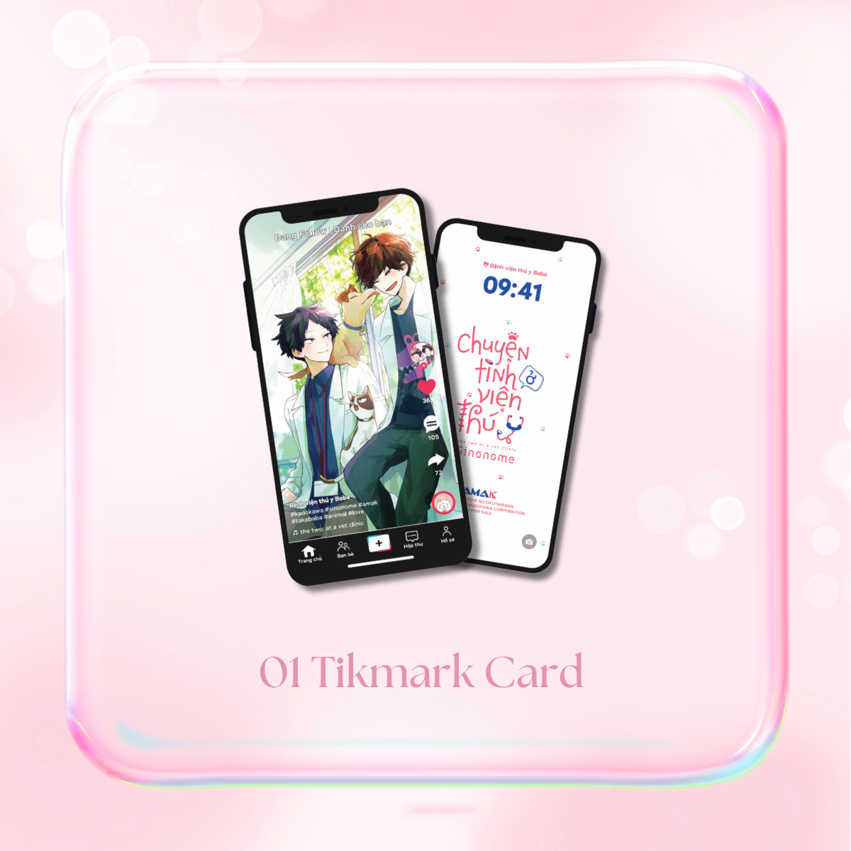 chuyện tình ở viện thú y - the two - at a vet clinic - tặng kèm tikmark card + lót ly giấy chân mèo - Ảnh 4