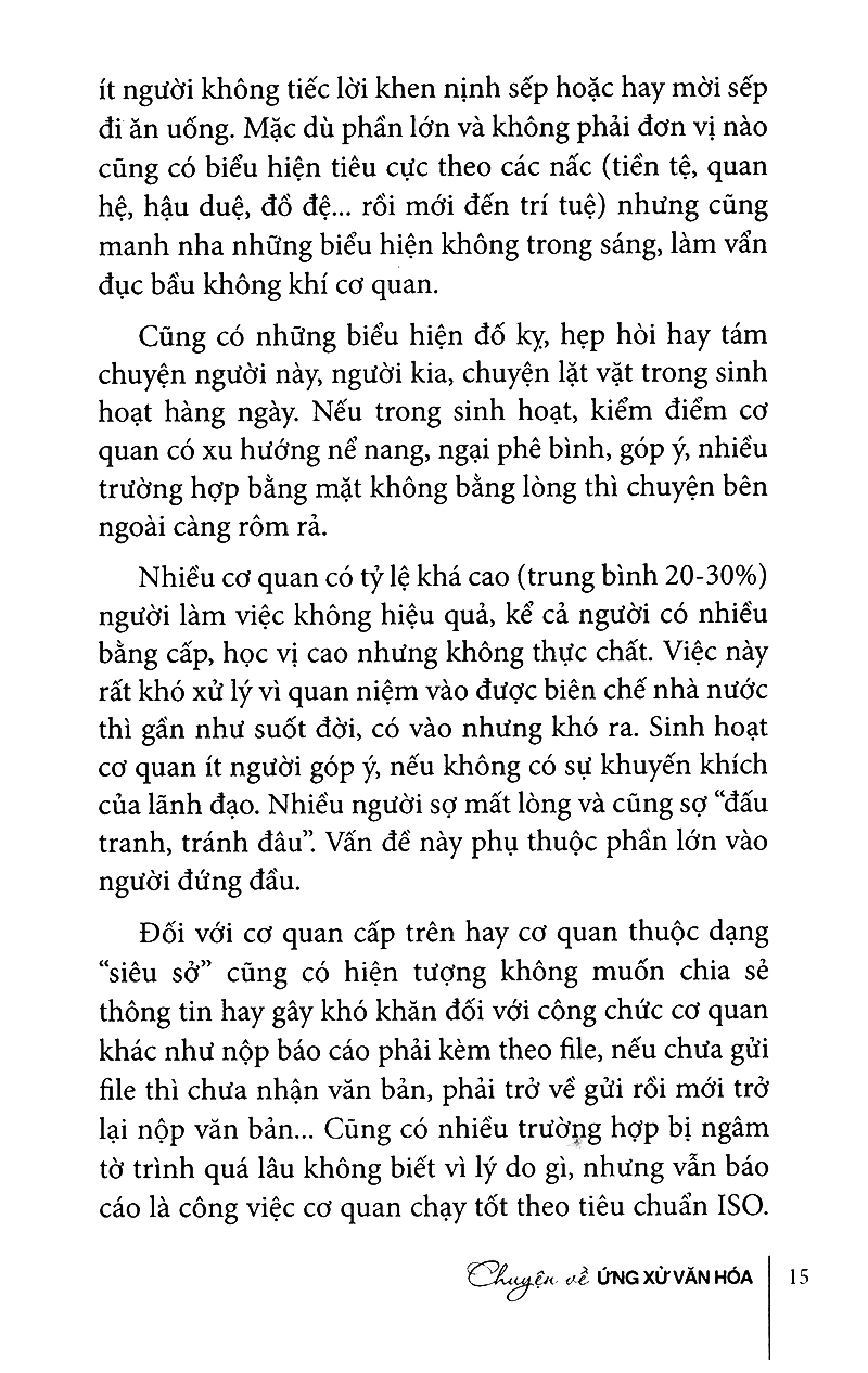 chuyện về ứng xử văn hóa - Ảnh 12