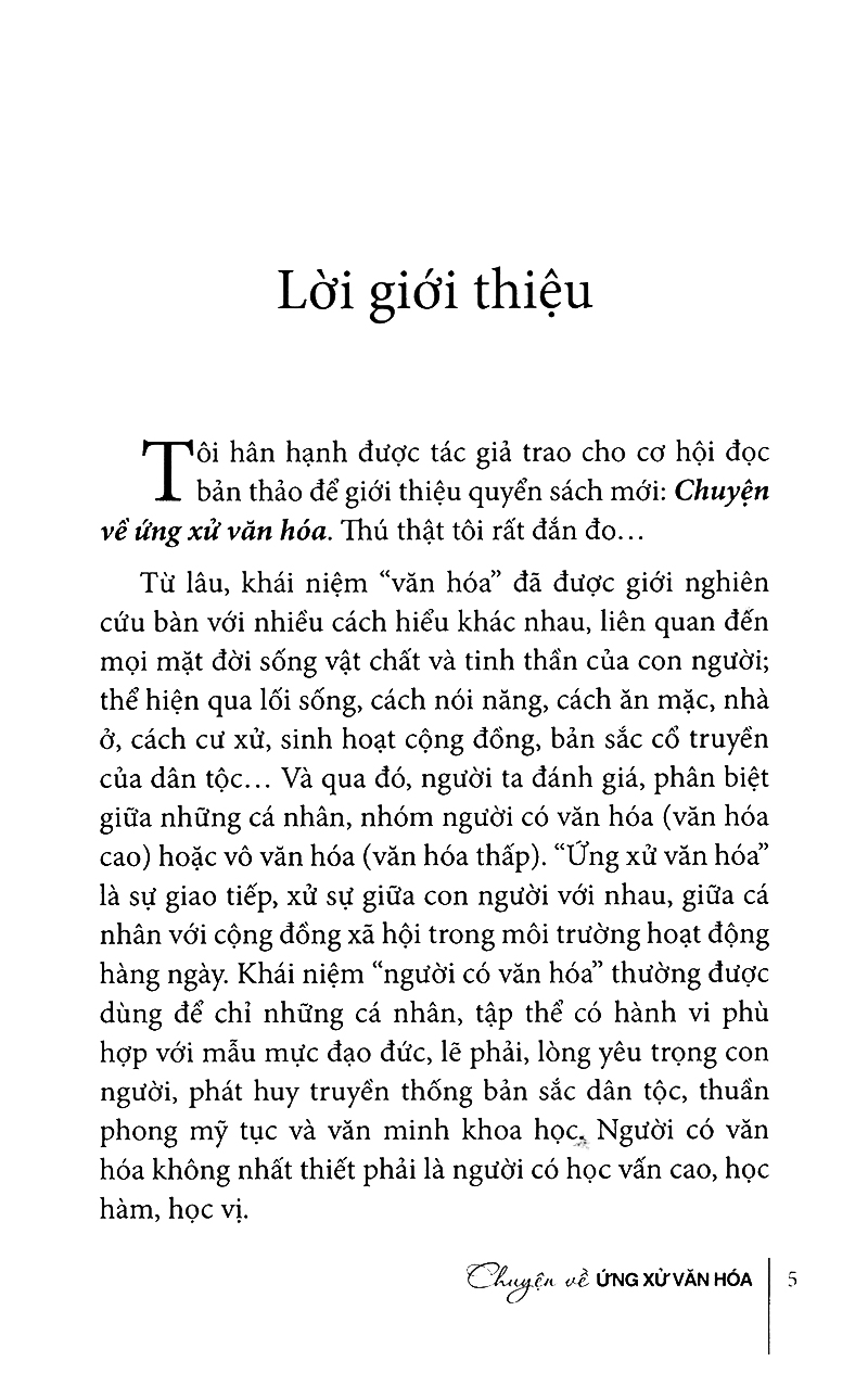 chuyện về ứng xử văn hóa - Ảnh 3