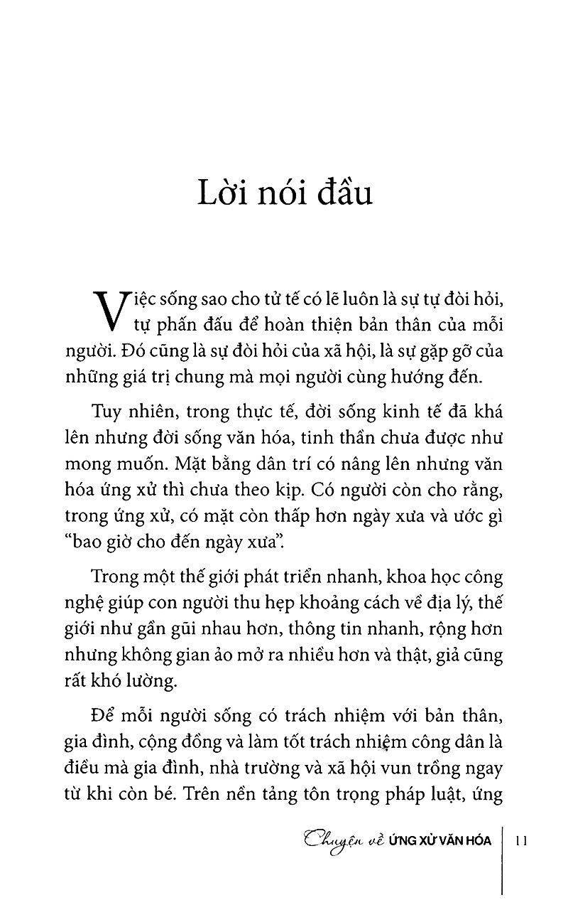 chuyện về ứng xử văn hóa - Ảnh 8