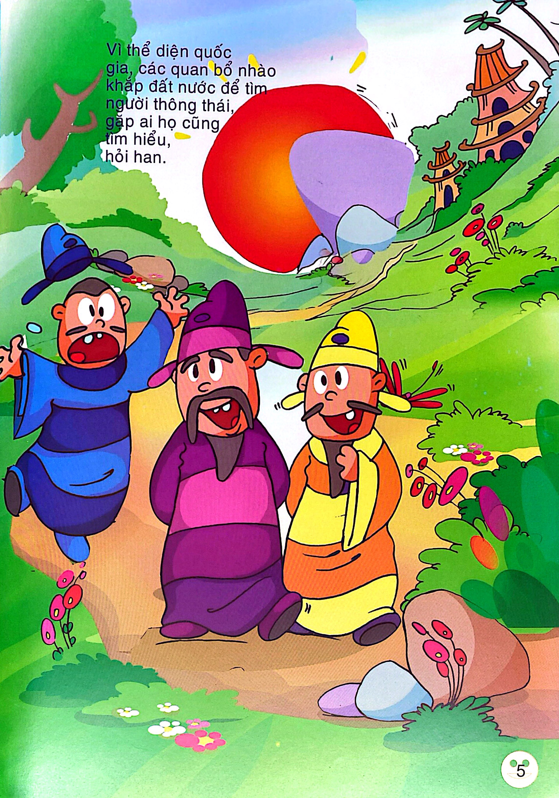 Chuyện Vui Dân Gian - Sứ Thần Và Người Thợ Dệt - Ảnh 5