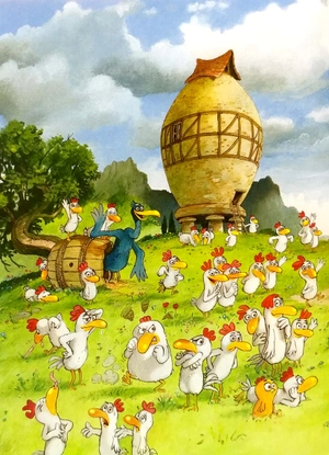 chuyện xóm gà - nàng gà ngủ trong rừng - Ảnh 4