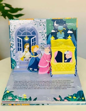 cinderella pop-up book - Ảnh 3