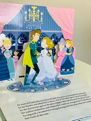 cinderella pop-up book - Ảnh 5