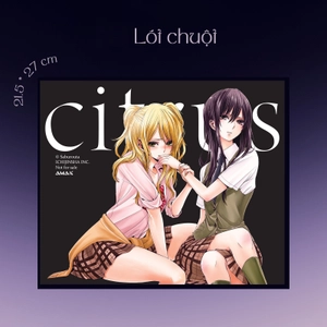 citrus - tập 2 - bản đặc biệt - tặng kèm postcard hai mặt + peekaboo card + hologram illustration card + lót chuột - Ảnh 6