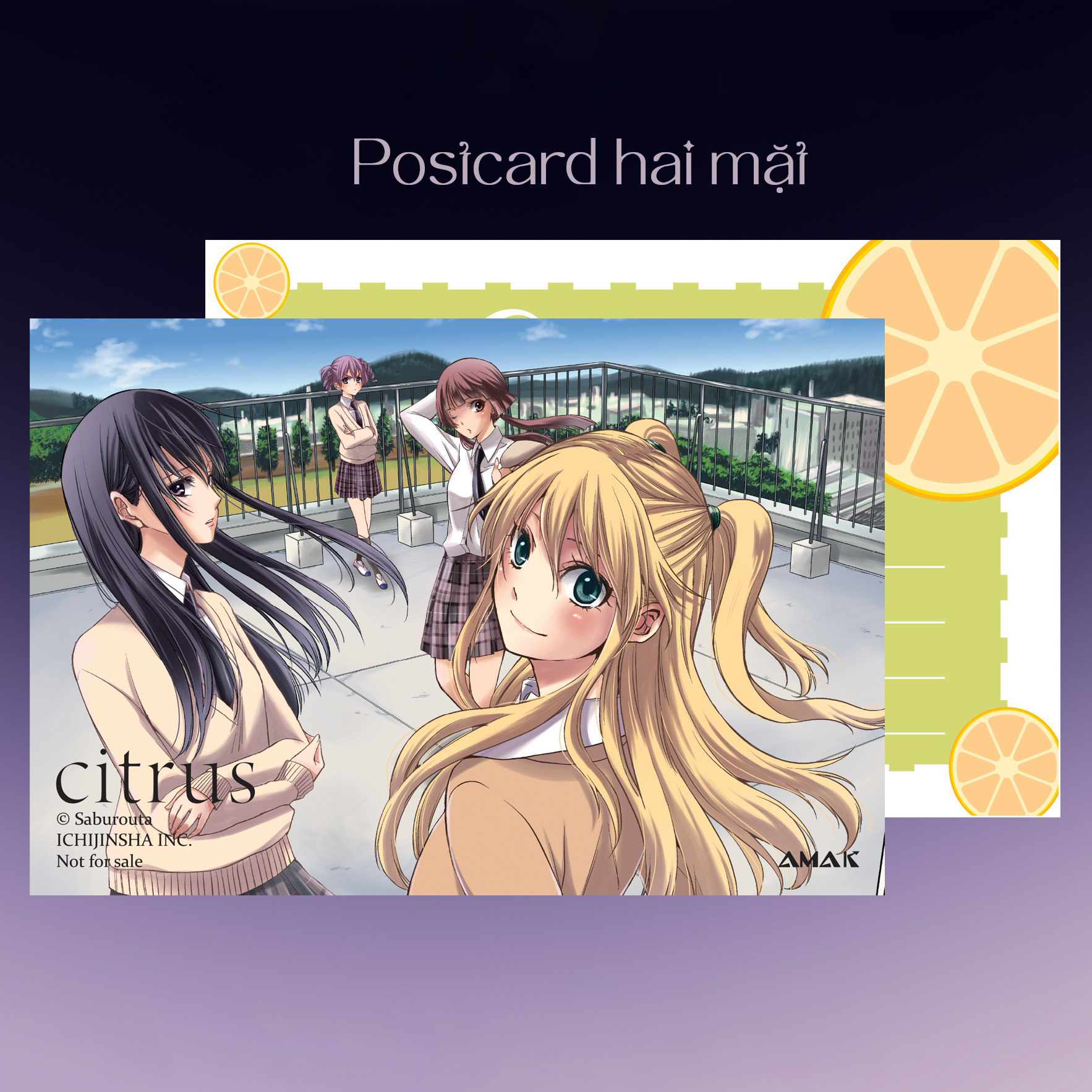 citrus - tập 2 - tặng kèm postcard hai mặt - Ảnh 3