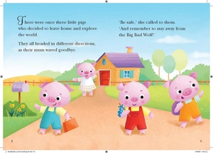 classic reader - three little pigs - Ảnh 2