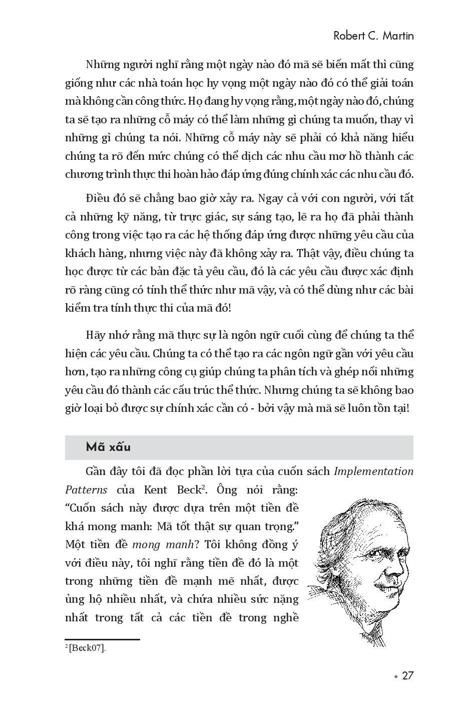 clean code - mã sạch và con đường trở thành lập trình viên giỏi (tái bản 2023) - Ảnh 3