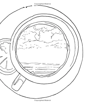 clouds in a teacup: a mindful journey and coloring book - Ảnh 4