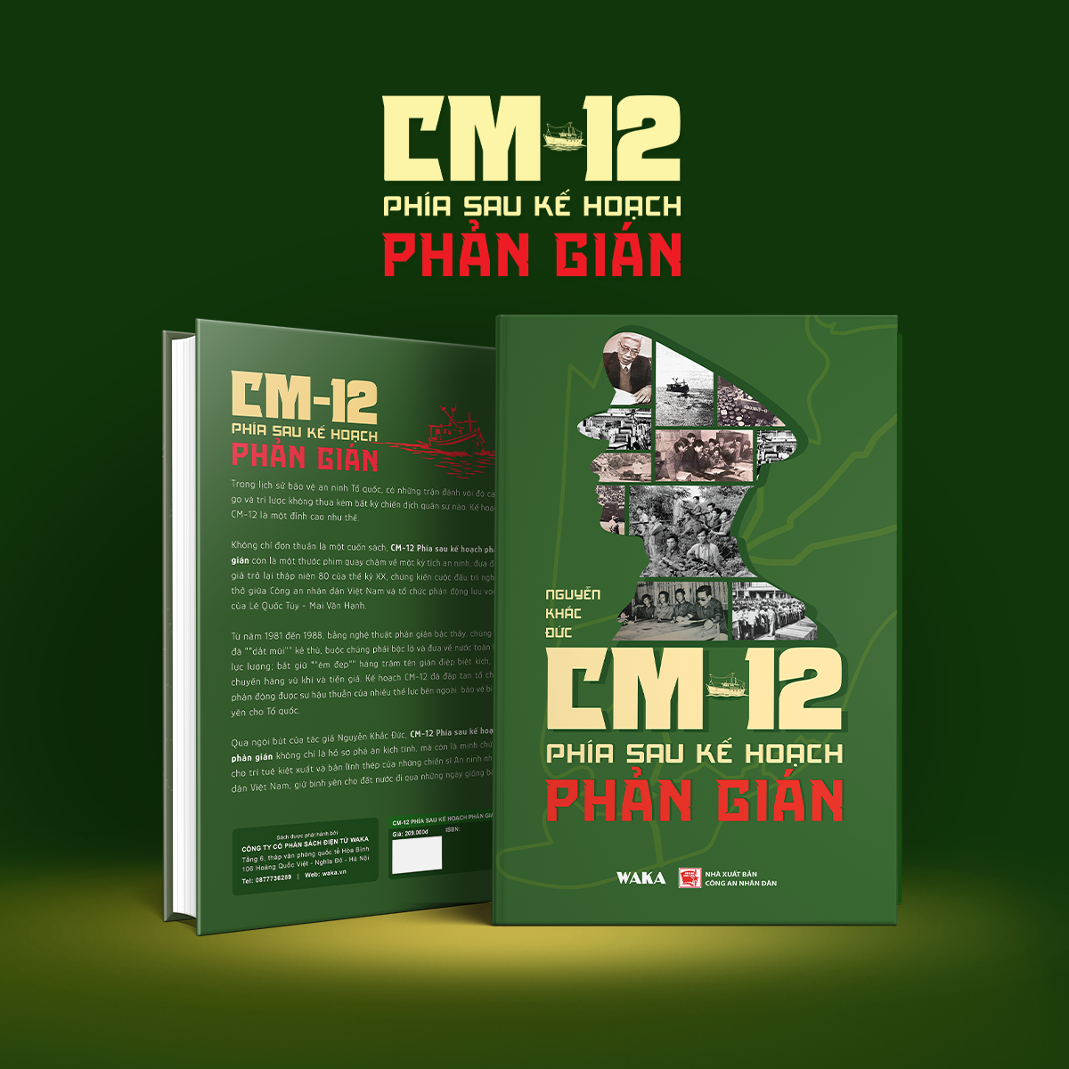 CM-12 - Phía Sau Kế Hoạch Phản Gián - Bìa Cứng - Tặng Kèm Chữ Ký Tay + Bookmark Hai Mặt Cán Mờ + Sổ Album Ảnh - Ảnh 6