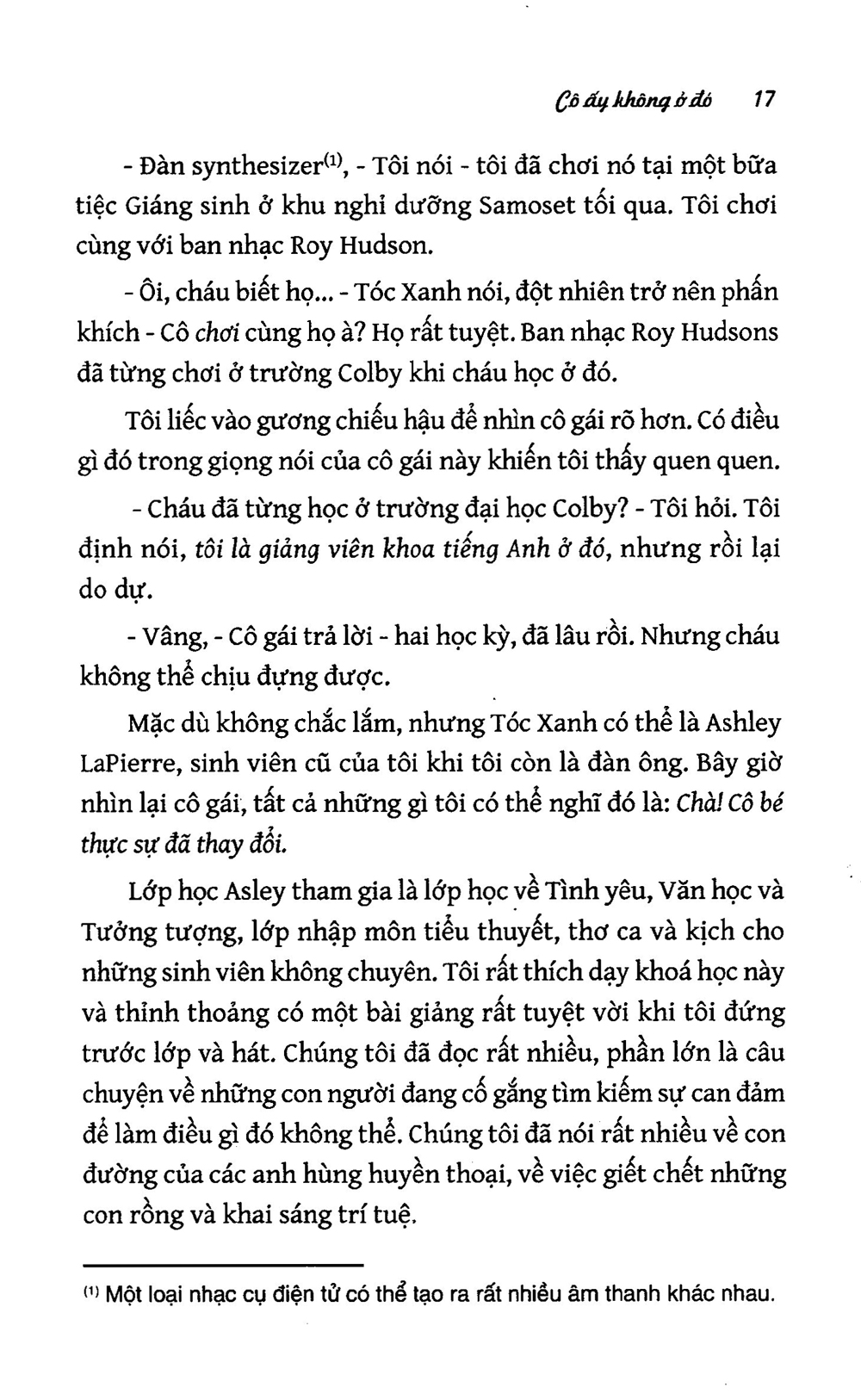 cô ấy không ở đó - Ảnh 4