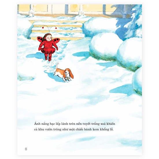 cô bé bọ rùa chơi đùa cùng tuyết - câu chuyện về tinh thần lạc quan - Ảnh 3