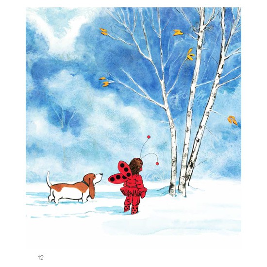 cô bé bọ rùa chơi đùa cùng tuyết - câu chuyện về tinh thần lạc quan - Ảnh 5