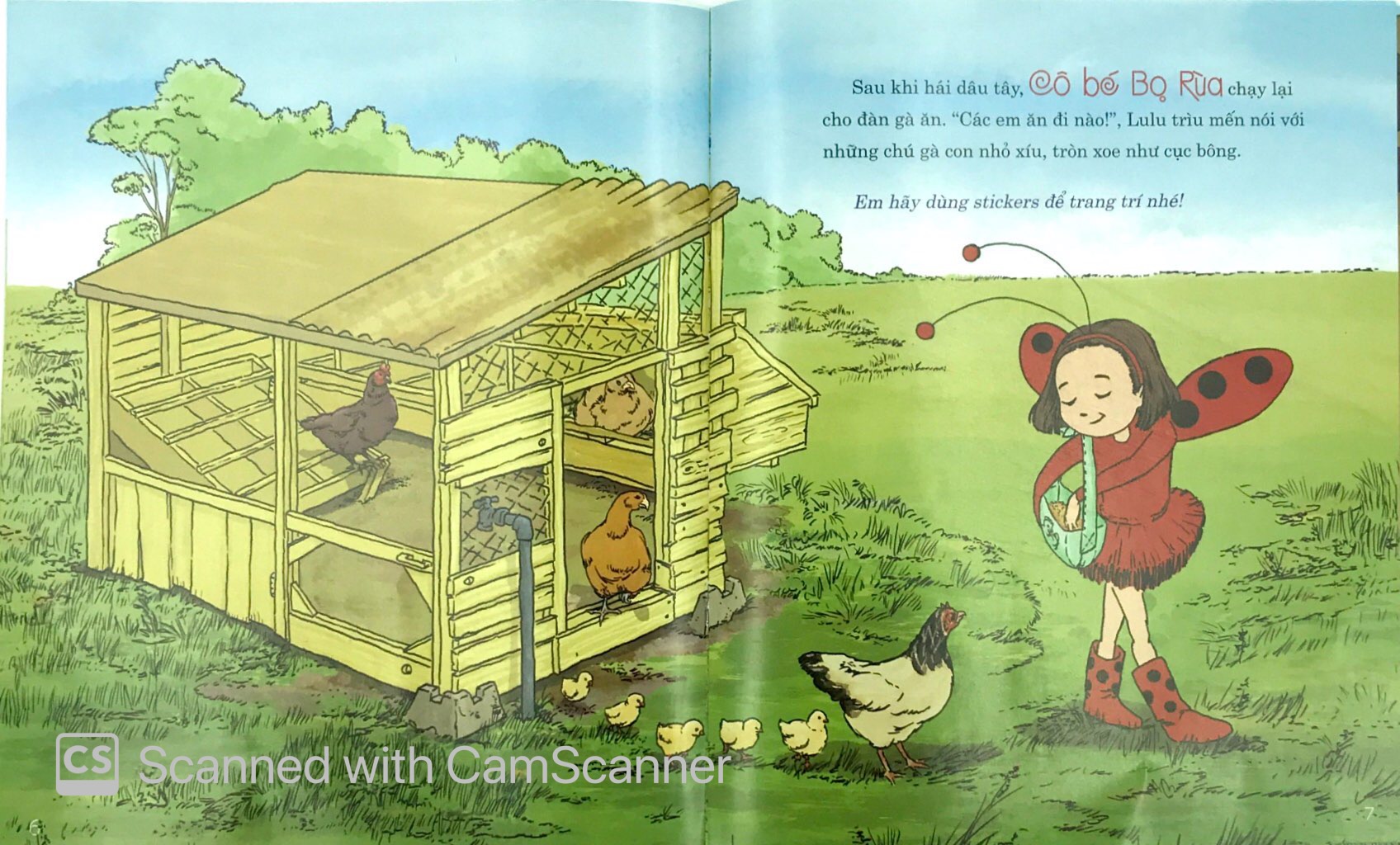 cô bé bọ rùa - cô bé bọ rùa về nông trại - Ảnh 4