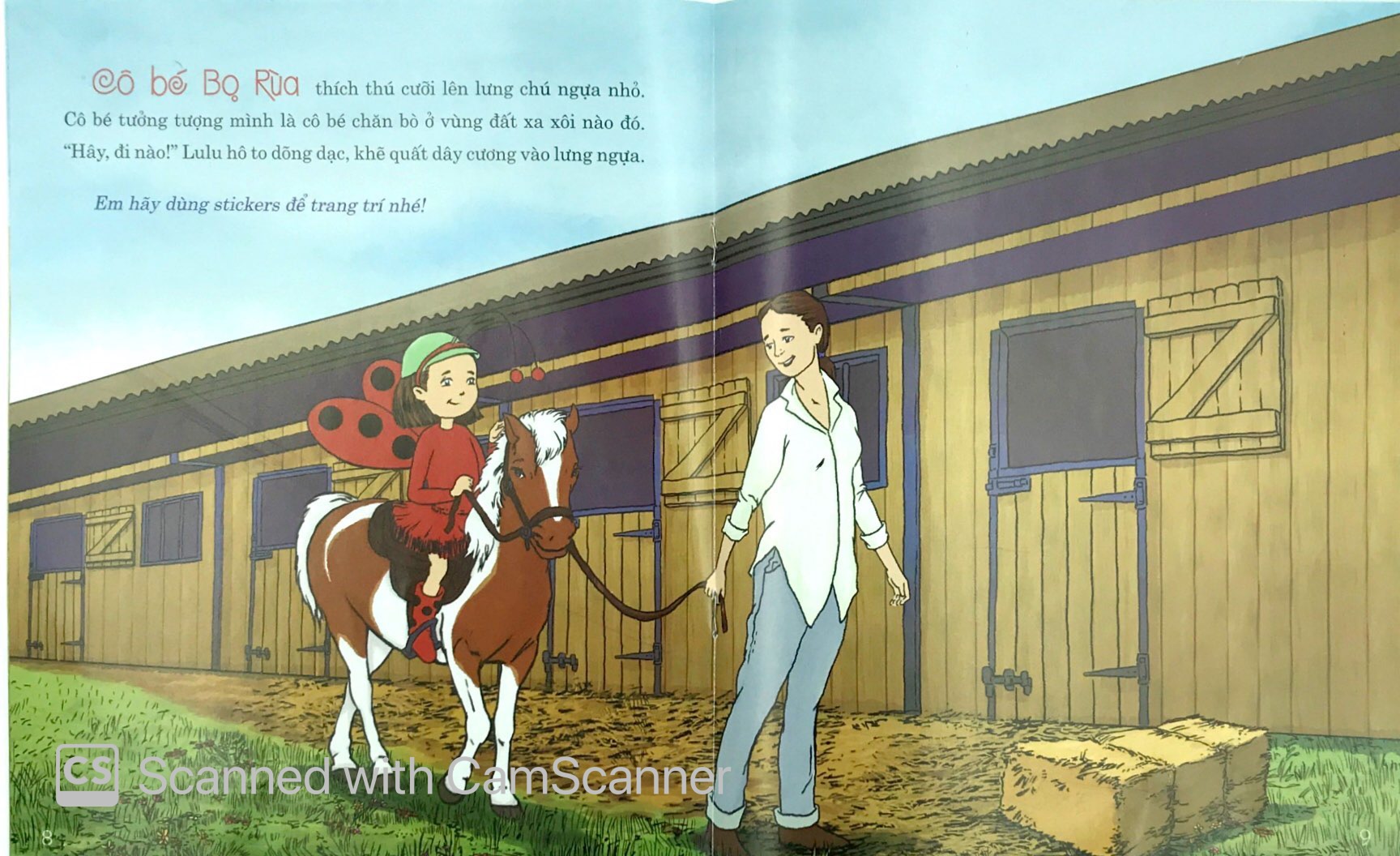 cô bé bọ rùa - cô bé bọ rùa về nông trại - Ảnh 5