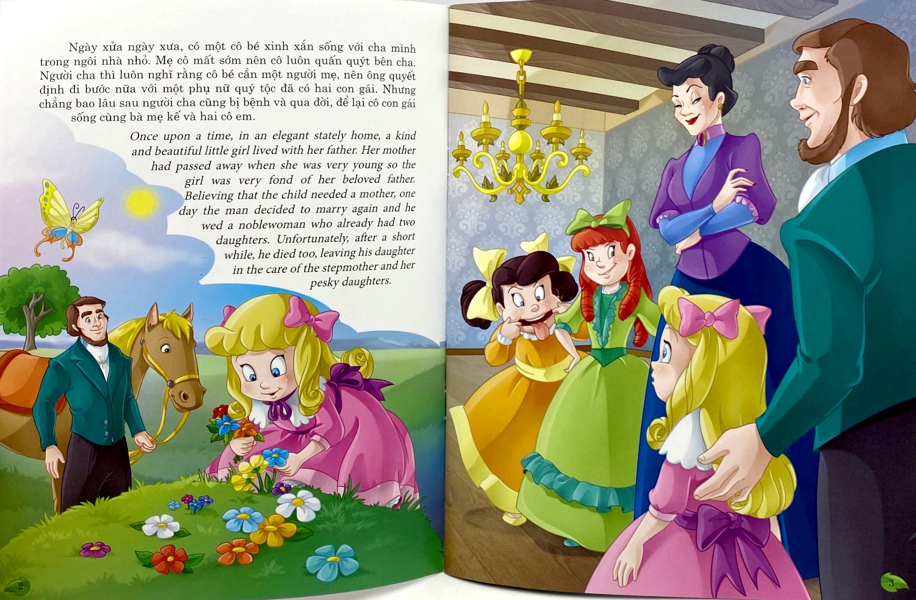 cô bé lọ lem - truyện song ngữ anh - việt - Ảnh 3