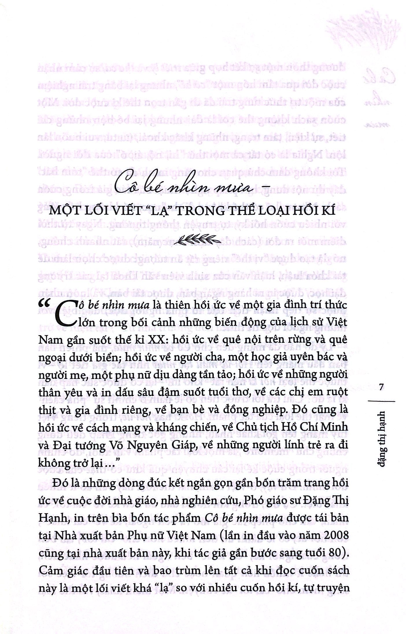 cô bé nhìn mưa (tái bản 2023) - Ảnh 4