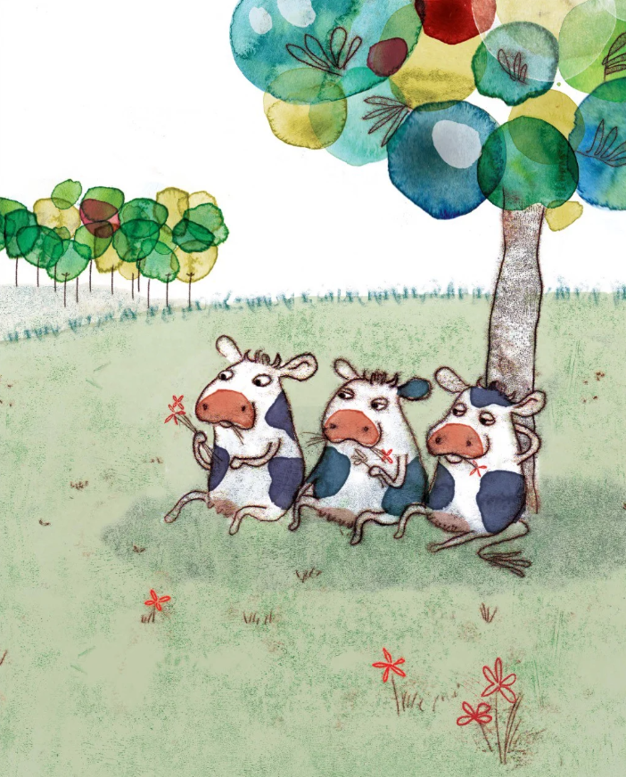 cô bò trèo cây - Ảnh 4