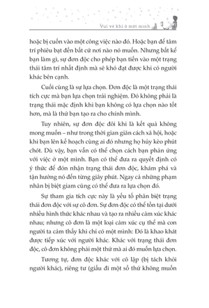 cô đơn nhưng không cô độc - hạnh phúc luôn bên ta - Ảnh 15