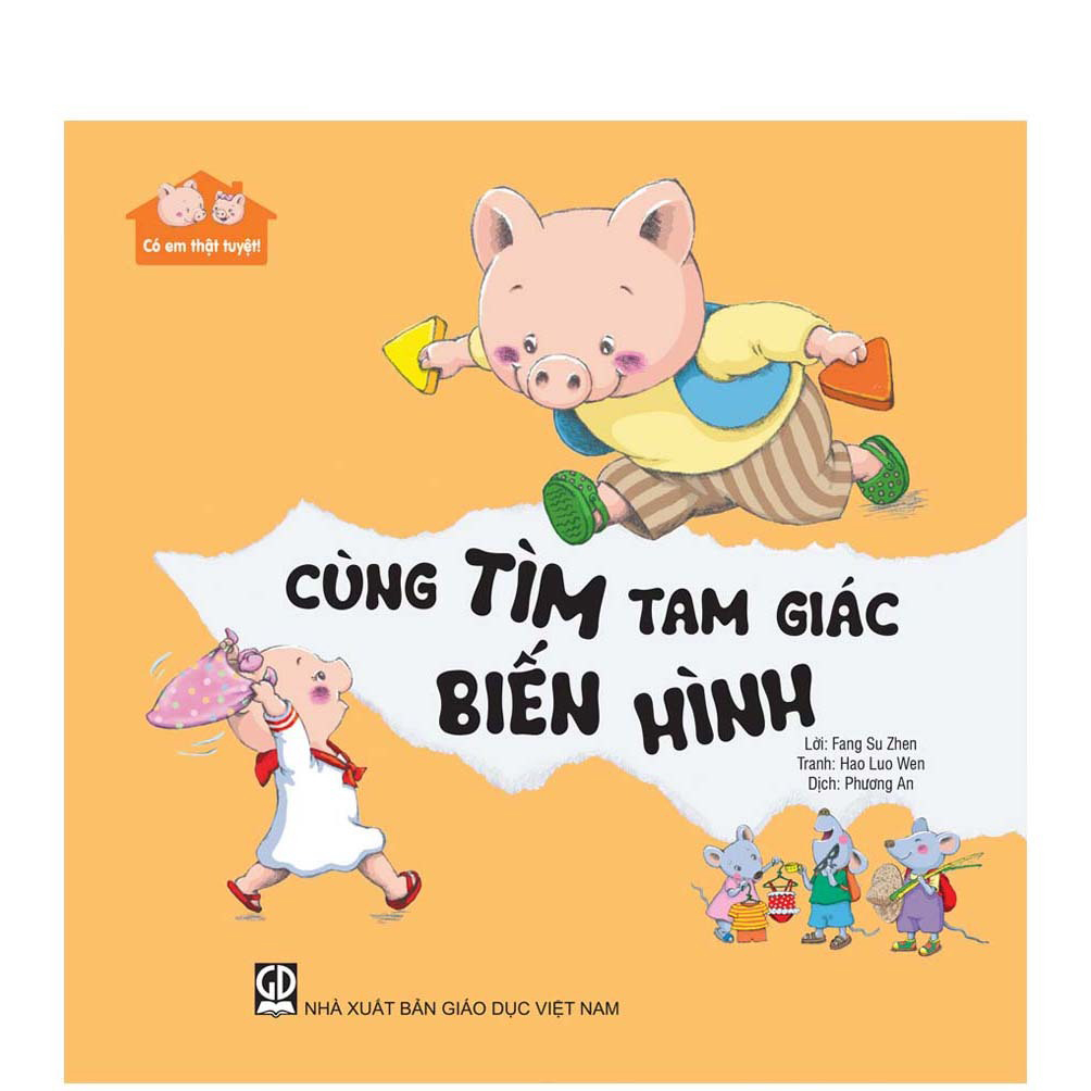 có em thật tuyệt - cùng tìm tam giác biến hình - Ảnh 3