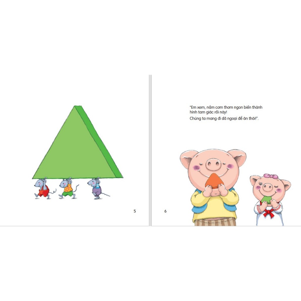 có em thật tuyệt - cùng tìm tam giác biến hình - Ảnh 6