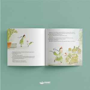 cô gà mái của bác izzy pippik - bìa cứng - Ảnh 3