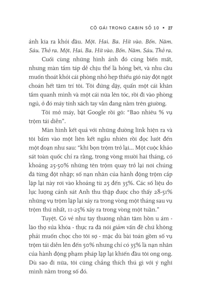 cô gái trong cabin số 10 - Ảnh 24