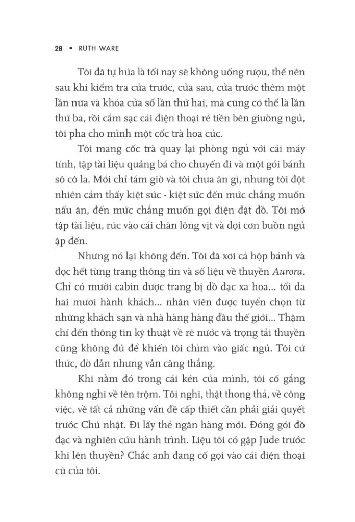 cô gái trong cabin số 10 - Ảnh 25