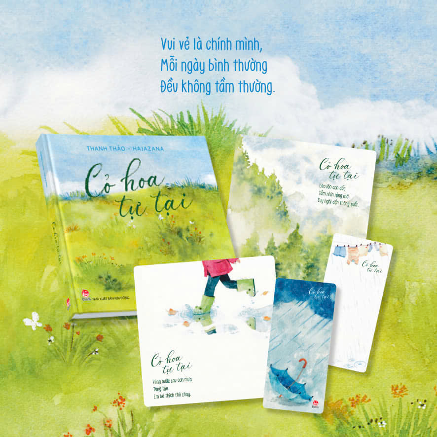 cỏ hoa tự tại - bìa cứng - Ảnh 3