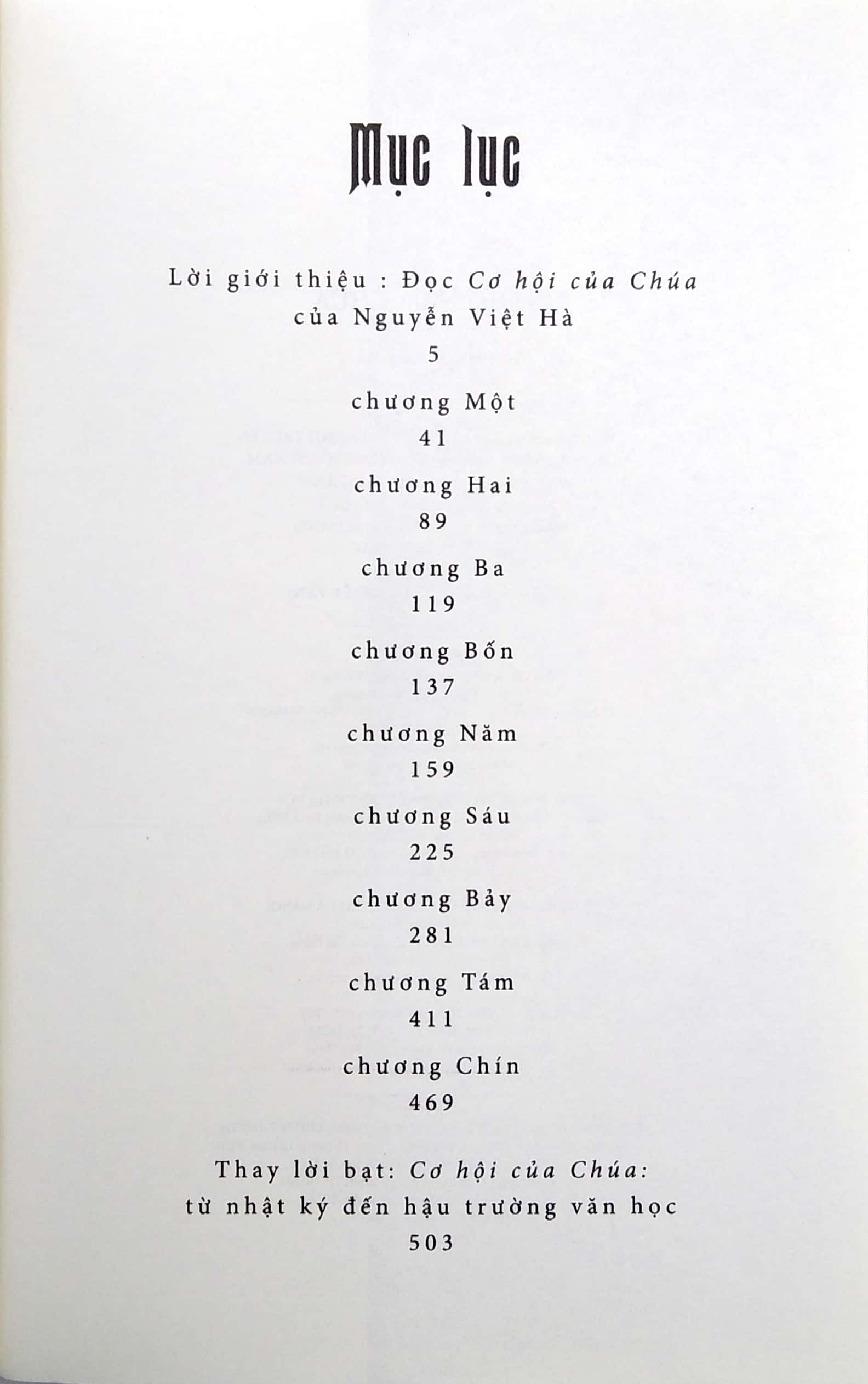 cơ hội của chúa - bản đặc biệt - Ảnh 2