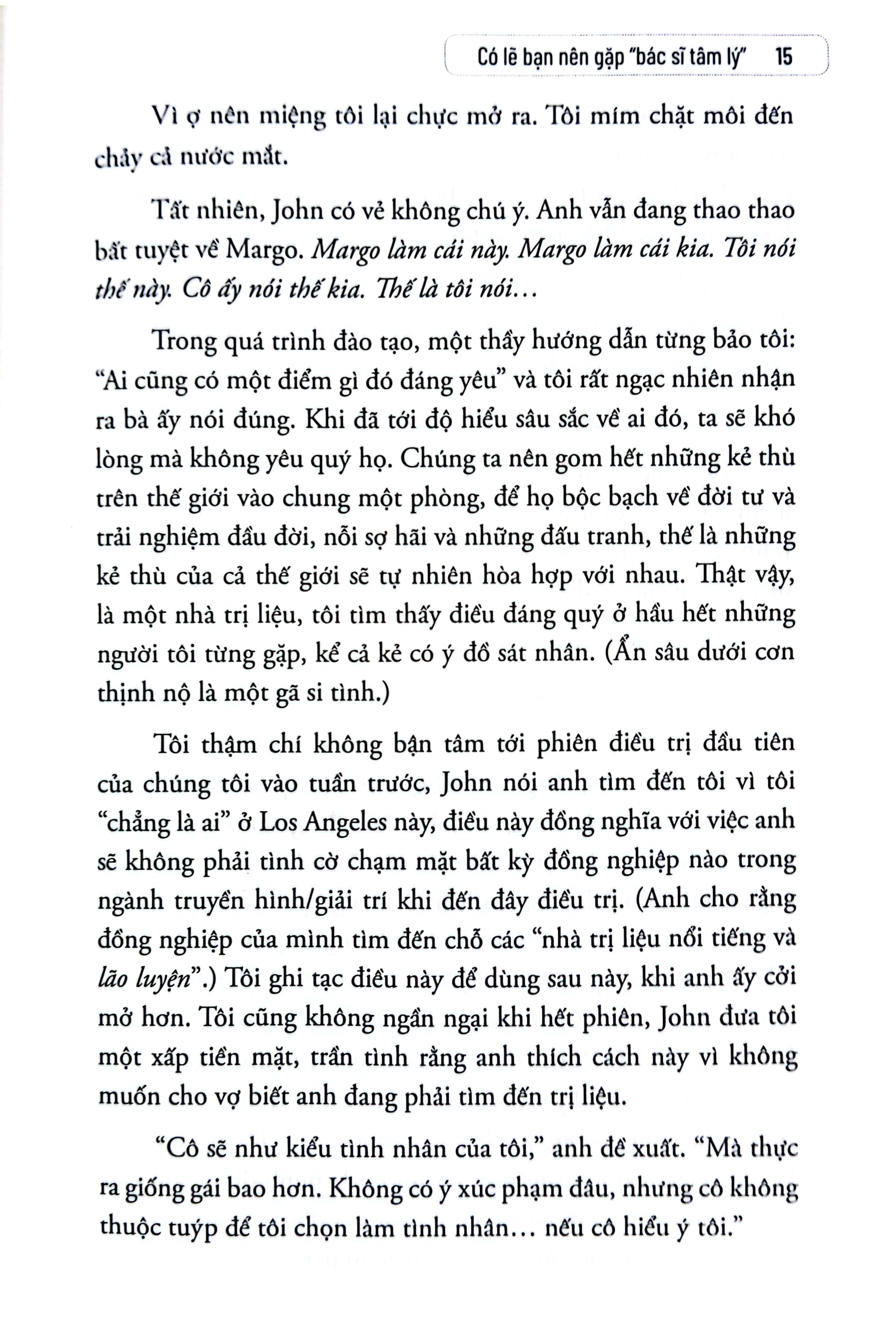 có lẽ bạn nên gặp bác sỹ tâm lý - Ảnh 9