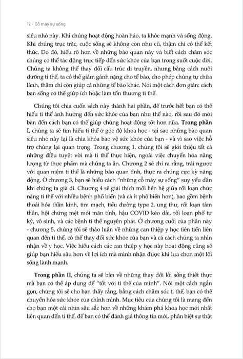 Cỗ Máy Sự Sống - Ti Thể - Chìa Khóa Cho Sức Khỏe Toàn Diện - Ảnh 7