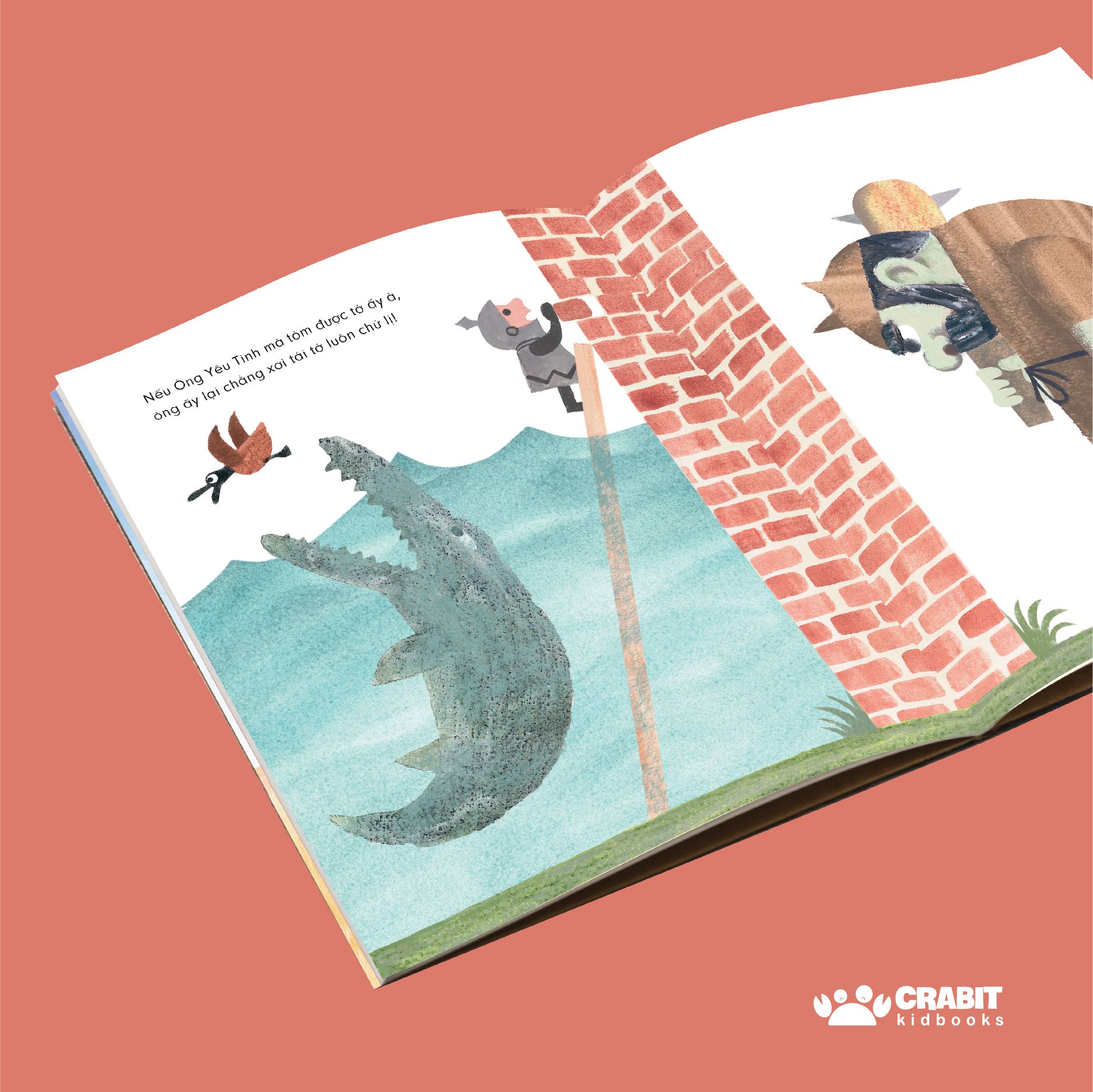 có một bức tường ở giữa trang sách - Ảnh 3