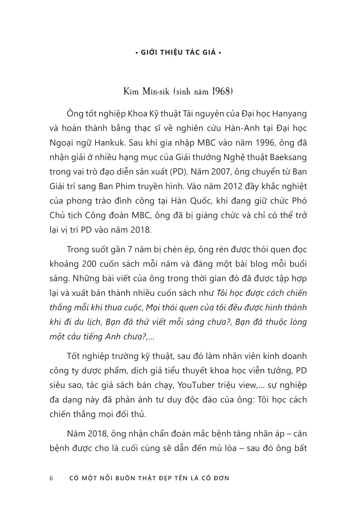 có một nỗi buồn thật đẹp tên là cô đơn - Ảnh 10