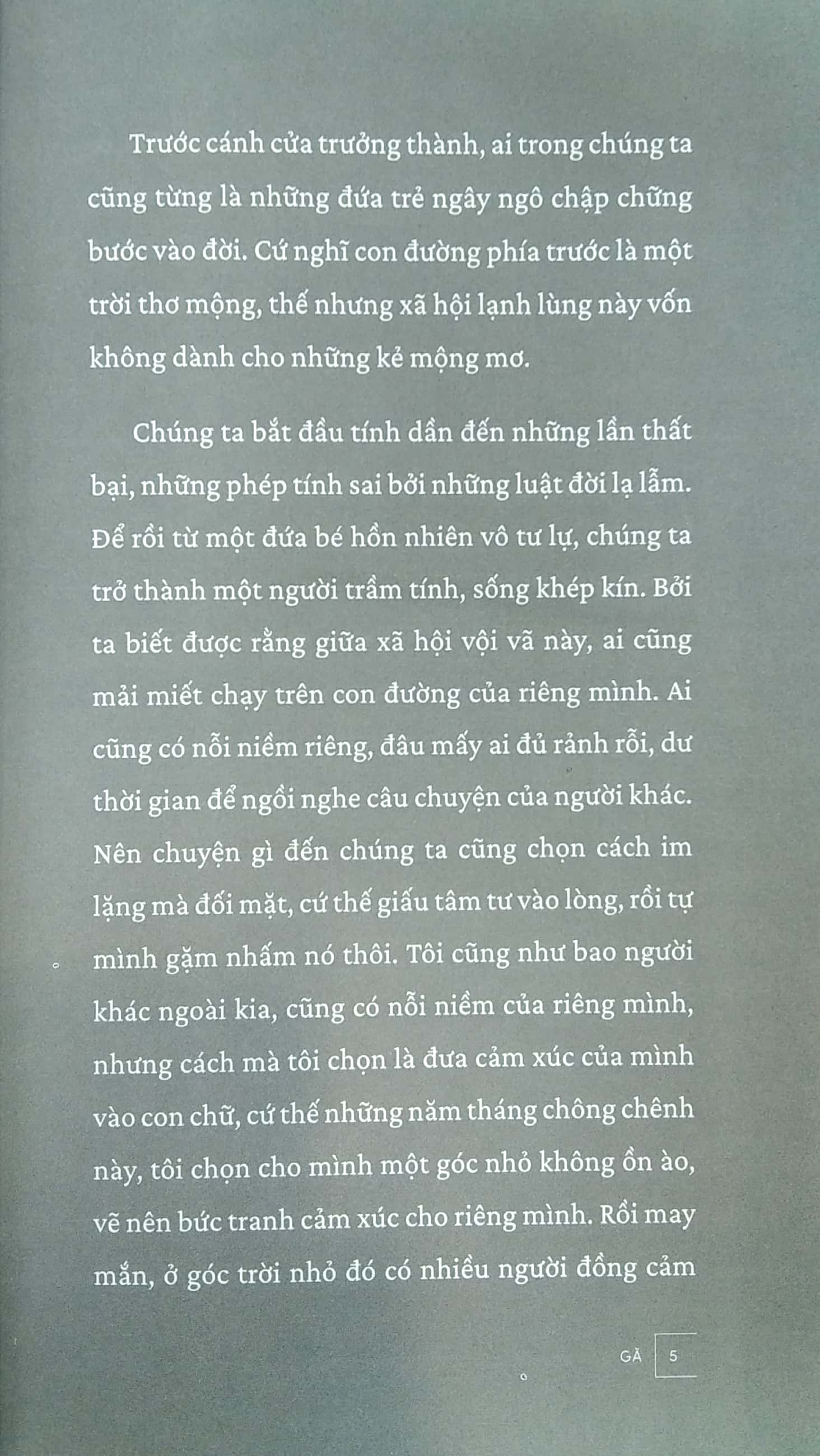 có một nỗi buồn vừa ngang qua đây - Ảnh 5