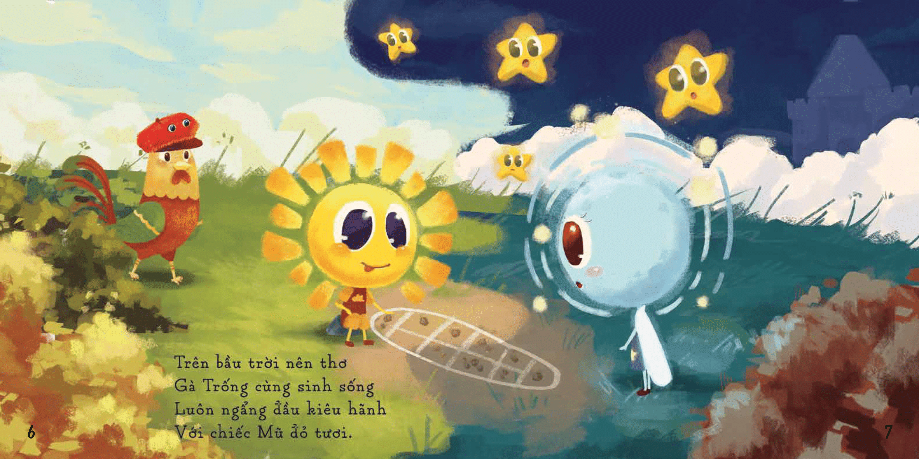 có một truyện cổ mới - chiếc mũ làm nên ngày - đêm - Ảnh 5