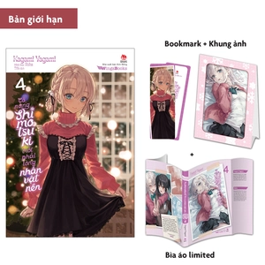 cô nàng shimotsuki trót phải lòng nhân vật nền - tập 4 - bản giới hạn - tặng kèm bookmark + khung ảnh + bìa áo limited