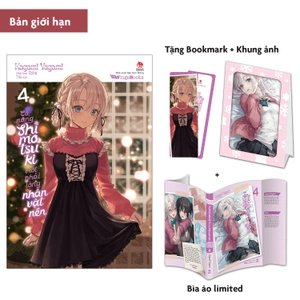 cô nàng shimotsuki trót phải lòng nhân vật nền - tập 4 - bản giới hạn - tặng kèm bookmark + khung ảnh + bìa áo limited - Ảnh 2