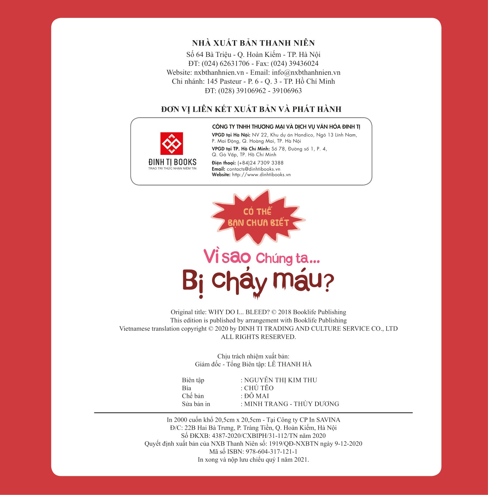 có thể bạn chưa biết - vì sao chúng ta... bị chảy máu? - Ảnh 3