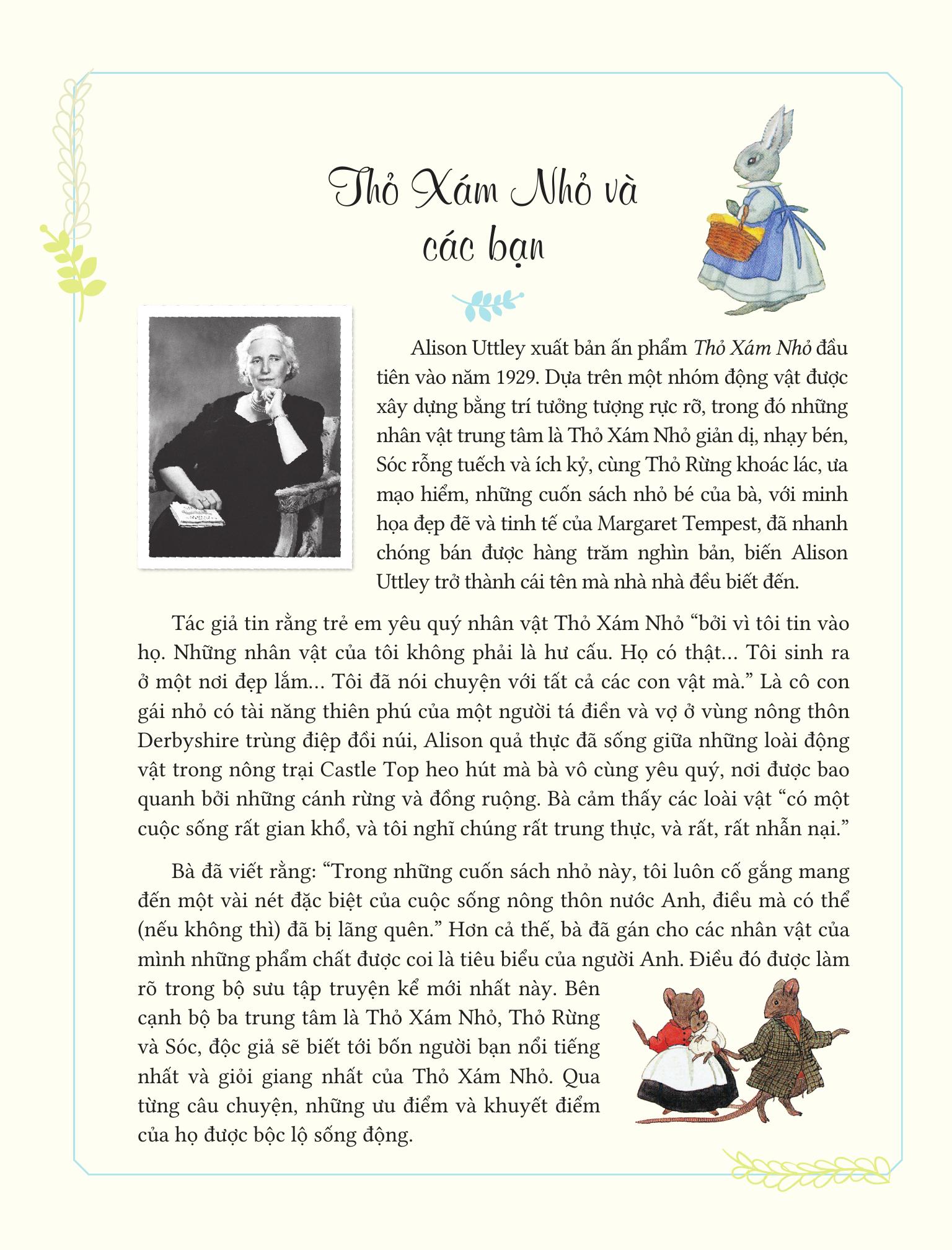 Cô Thỏ Xám Nhỏ Ở Miền Thôn Dã - Những Người Bạn - Bìa Cứng - Ảnh 7