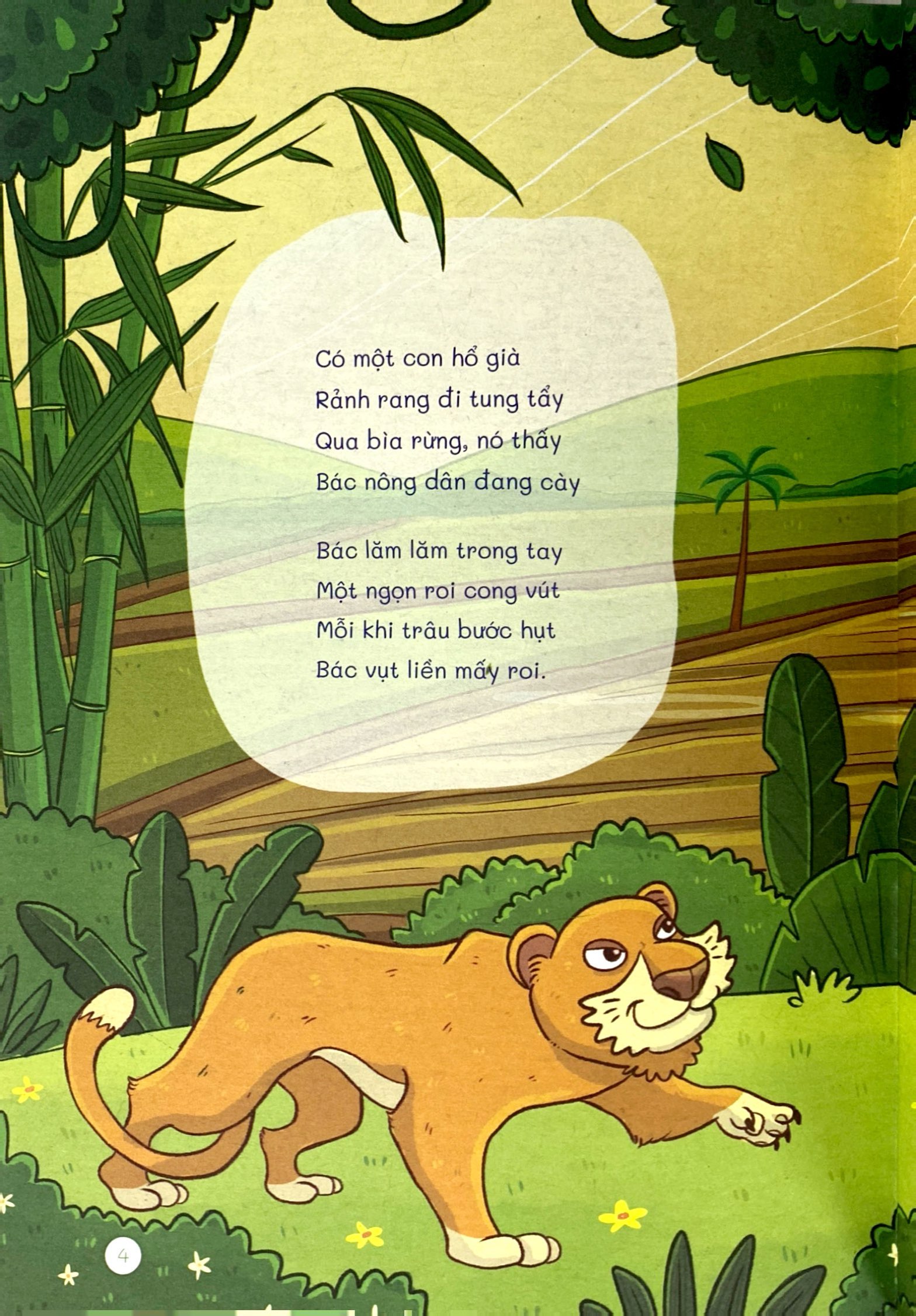 cổ tích bằng thơ giúp bé 4+ học chữ, luyện đọc trôi chảy - trí khôn của ta đây - Ảnh 4