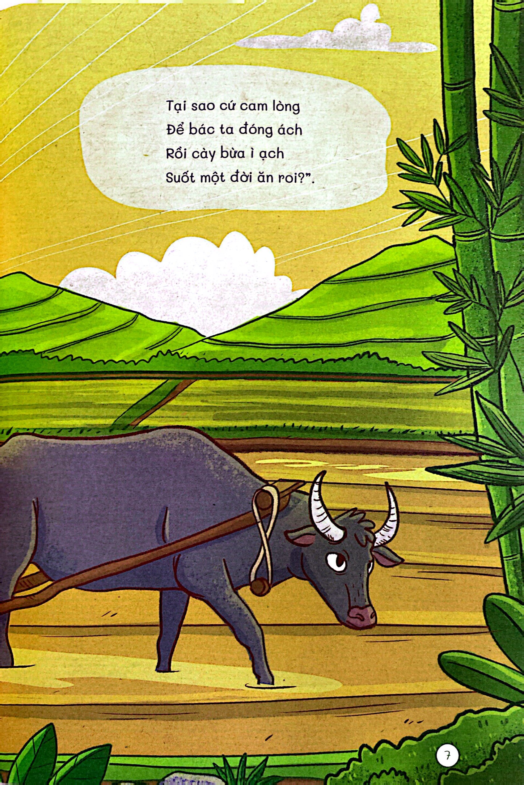 cổ tích bằng thơ giúp bé 4+ học chữ, luyện đọc trôi chảy - trí khôn của ta đây - Ảnh 7