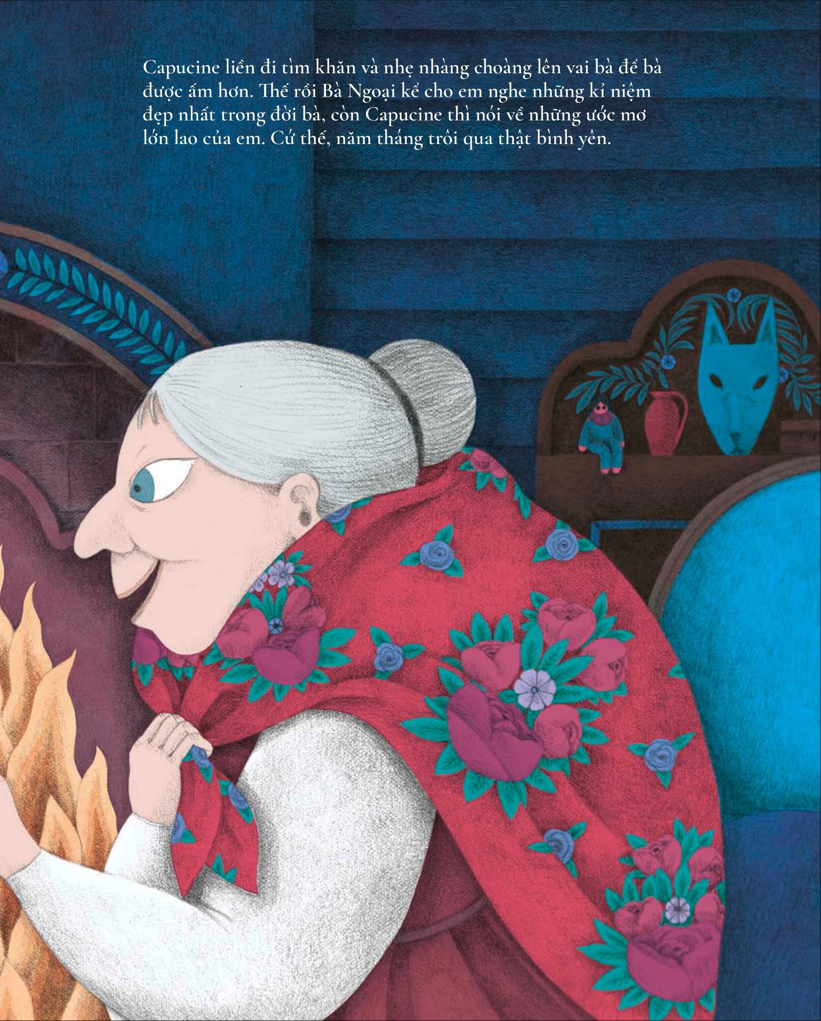 cổ tích chữa lành - chiếc khăn của bà - Ảnh 4
