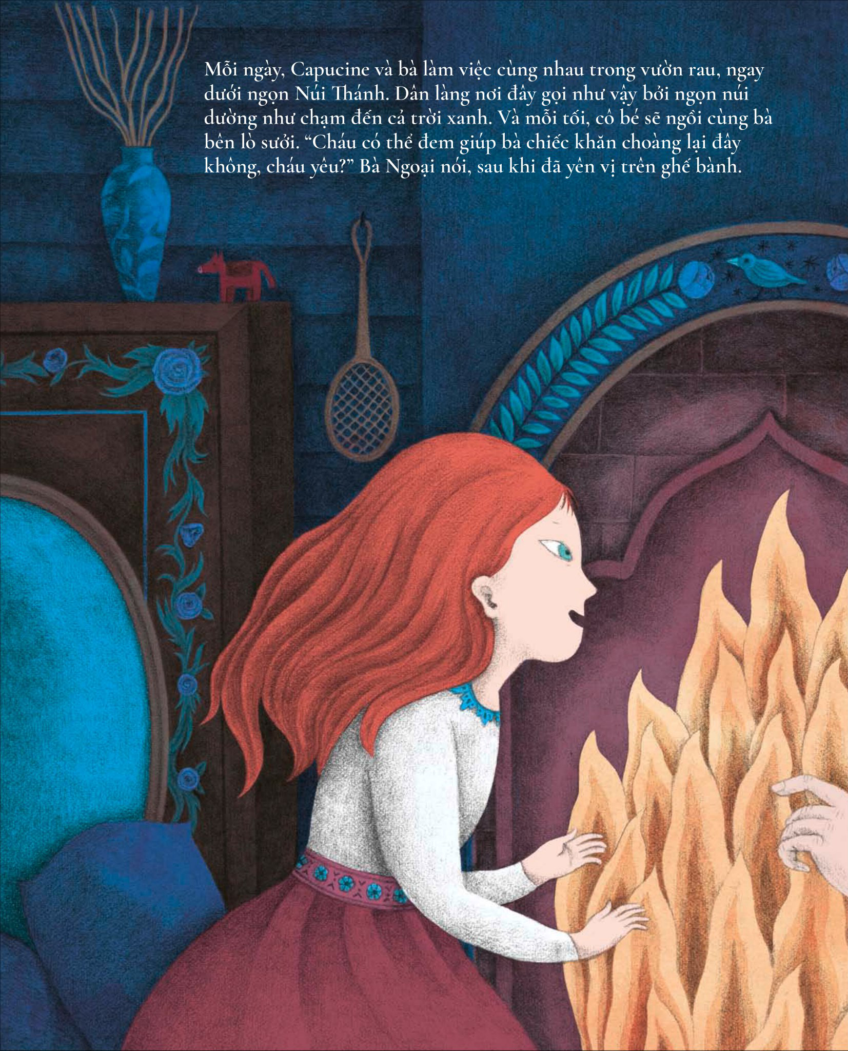cổ tích chữa lành - chiếc khăn của bà - Ảnh 5