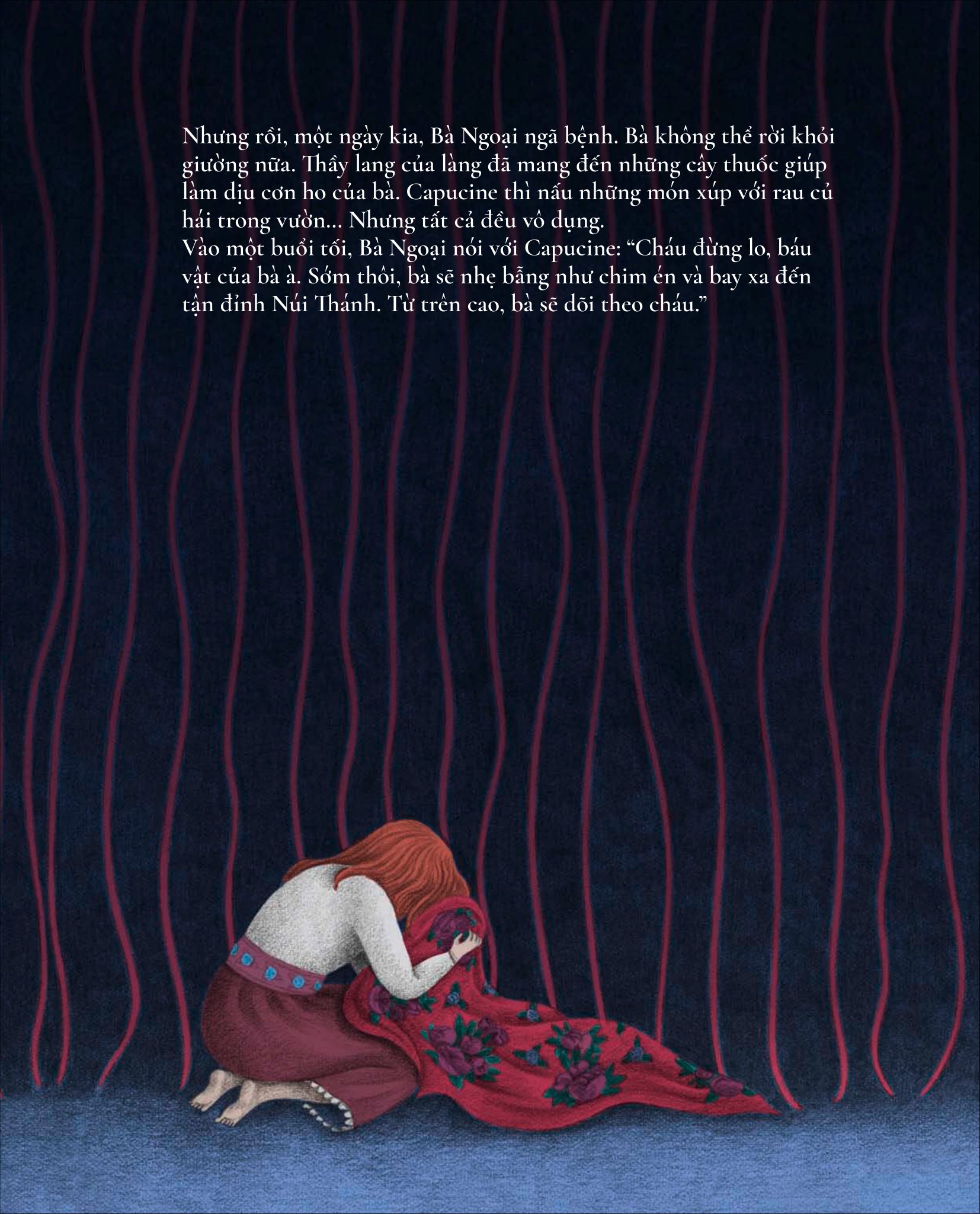 cổ tích chữa lành - chiếc khăn của bà - Ảnh 6